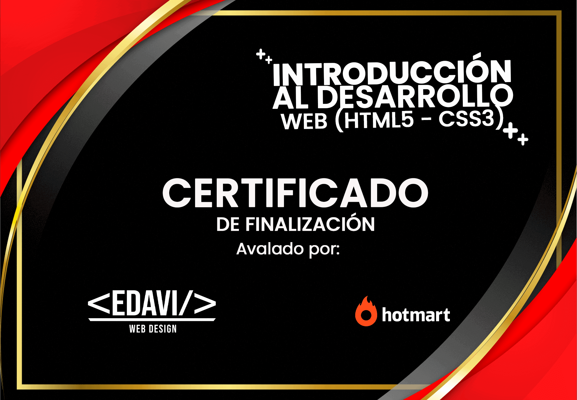 Certificado Desarrollo Web